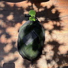 Green Full Face Snorkel Mask w/ Integrated Snorkel, Mesh Bag, Instructions