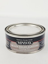 Minwax Grain Highlighting Finishing Wax Wood 8 oz