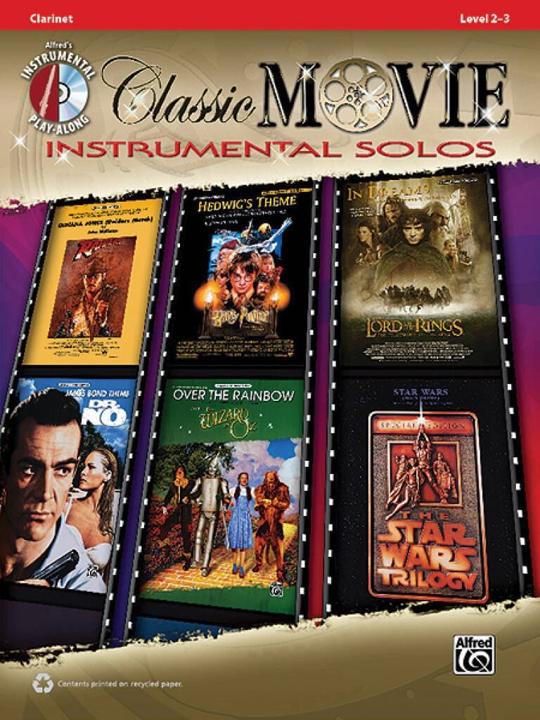 Classic Movie Clarinet Book & CD Clarinet Arr. various, ed. Bill Galliford Movie
