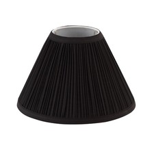 Aspen Creative 59172, Empire UNO Lamp Shade, Black, 4" Top x 10" Bottom x 7" ...