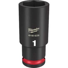 Milwaukee Tool 49-66-6230 1 In. Shockwave Impact Duty 1/2 In. Drive Deep Well 6