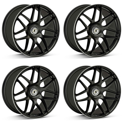 4 Schmidt Felgen Gambit 10.5Jx24 ET25 6x139,7 SWFP für Dodge RAM MKV
