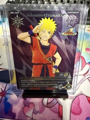 2013 Naruto CCG Ultimate Ninja Storm 3 Naruto Uzumaki x Goku Promo PR 095 - FOIL
