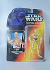 1995 Kenner Star Wars C-3PO Metalized Body POTF MOC Carded Figure Vintage