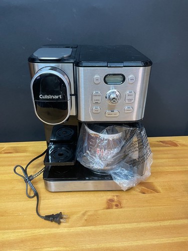 Cuisinart Coffee Center SS-16 12-Cup 2-in-1 Coffee Maker – Black Stainless – OB - Picture 3 of 9