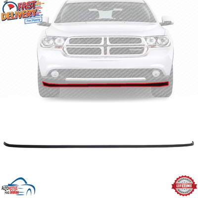 #ad NEW FRONT BUMPER LOWER VALANCE BLACK PLASTIC FOR 2011 2013 DURANGO CH1090152 $90.20