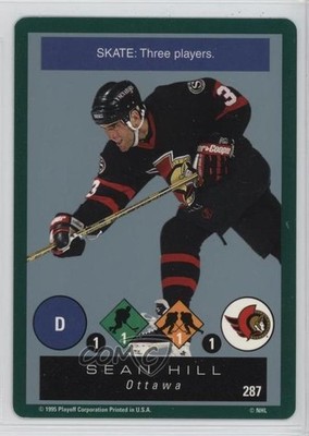 1995-96 Playoff One on One Challenge Sean Hill #287 0a4