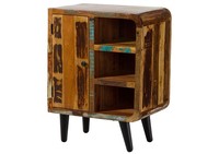 Shabby Chic Altholz Kommode Mehrfarbig Massivholz Vintage Sideboard Vollmassiv