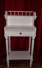 Telefontisch mit Schubladen Shabby Chic Weiss...