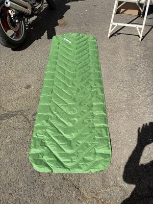 Klymit Static V Inflatible Camping Backpacking Sleeping Pad 72x23  Green