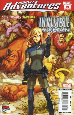 Marvel Adventures Super Heroes #19 FN; Marvel | All Ages Invisible Woman - w/Bag