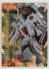 2023-24 Upper Deck Allure Golden Goalies Orange 38/399 Petr Mrazek #GG-15 1j2z
