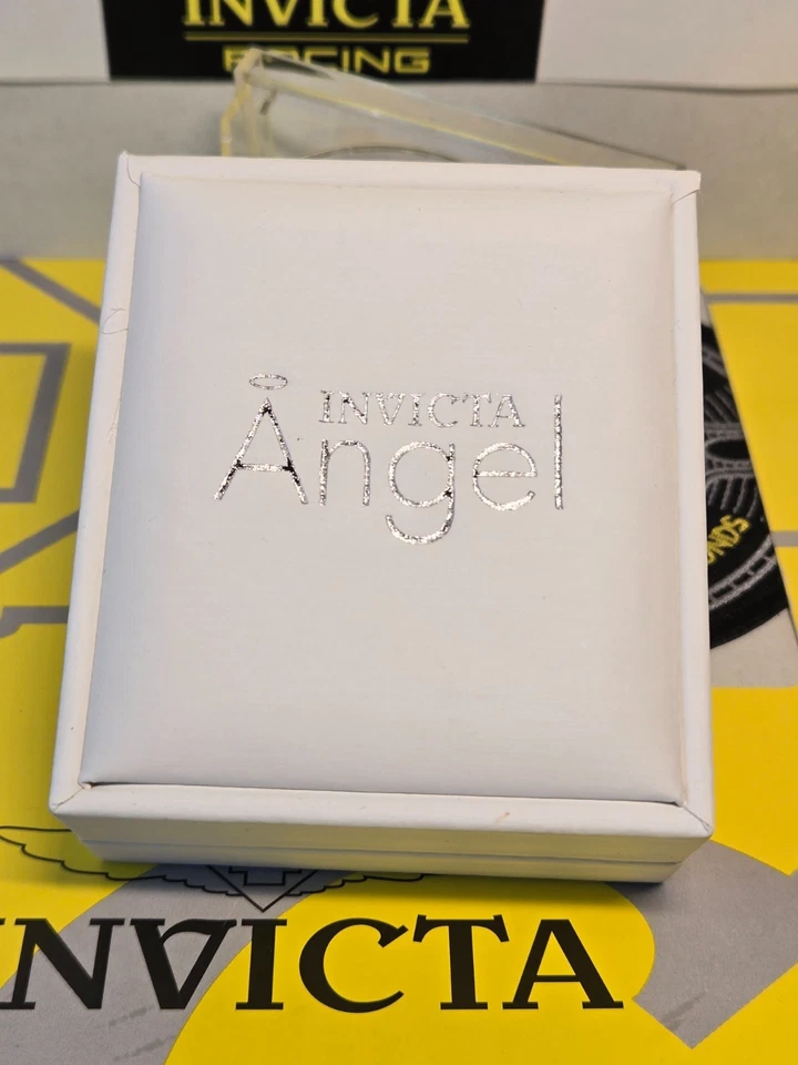 Reloj Invicta Mini 27,5 mm Angel Mujer Collar Plateado (49937) Precio de venta sugerido por el fabricante 199 USD-NUEVO Foto 3 de 4