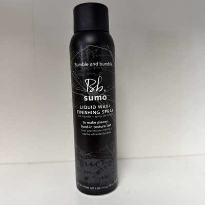 NEW Bumble And Bumble Sumo Liquid Wax Finishing Spray 4 oz