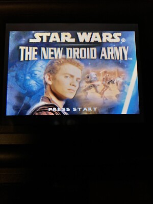 Star Wars The New Droid Army GBA + BOX and POSTER *NO MANUAL