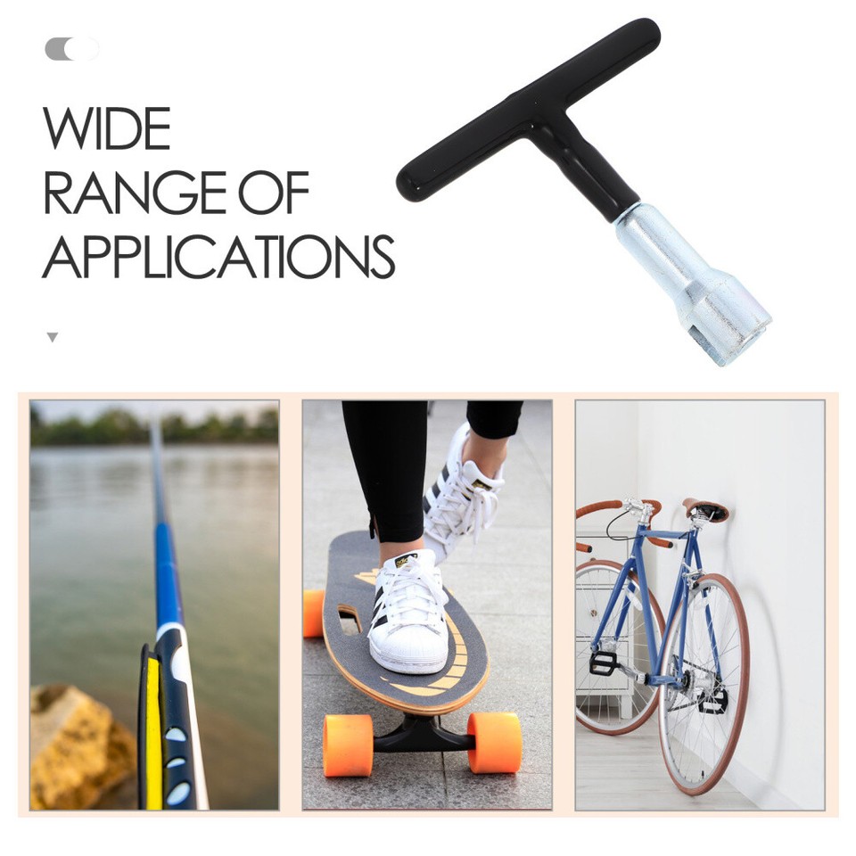 Steel Wing Nut Driver for Eye Screws Screwin Hooks T Handle Nut Driver