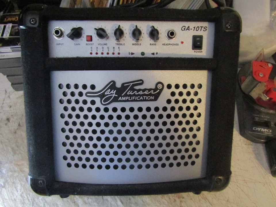 MUY RARO AMPLIFICADOR JAY TURSER GA-10TS 10 VATIOS PROBADO Y SINTONIZADOR INCORPORADO EN ROCAS Foto 2 de 4