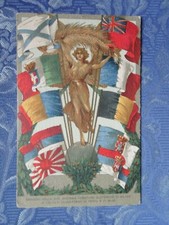 RARA PRIMA GUERRA MONDIALE VIAGGIATA 1917 OMAGGIO FORNITURE ELETTRICHE MILANO