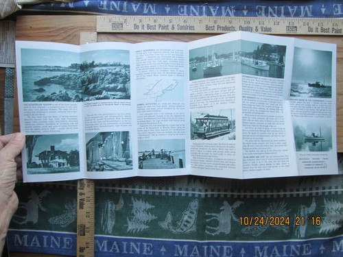 Folleto Discover Maine in the Kennebunks 5 Pueblos Coloniales - Imagen 2 de 4