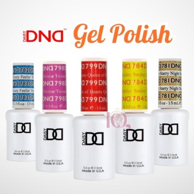 DND Gel Polish UV/LED 0.5fl oz/1.5 ml *Pick Any* (PART 3 #856-1002) (GEL ONLY)