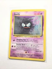 GASTLY - 50/102 - Base Set - Pokemon Card - PL