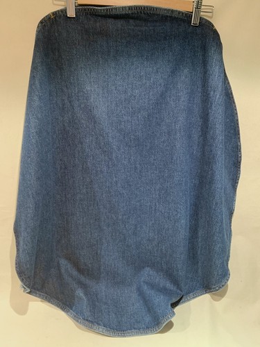 Maison Margiela MM6 Blue Denim Skirt - Circular denim skirt size 40. 26’ waist