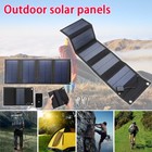 Foldable solar panel 5V USB 70/40W portable battery charger outdoor waterproof