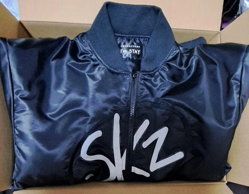 Stray Kids Han Produced XMAS POPUP STORE 2024 JAPAN Bomber Jacket Official KPOP