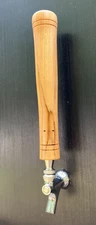 Beer Tap Handle Wood Decor Ambrosia Maple Hand Turned Unique Handmade Draft Beer