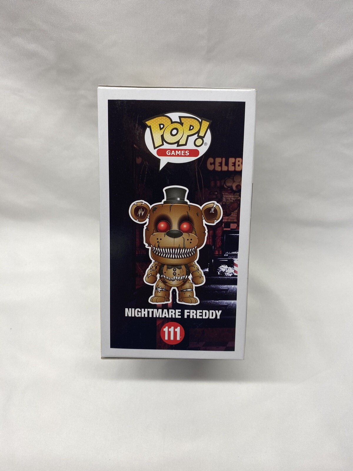 Funko Pop Nightmare Freddy #111 - Five Nights at Freddy's em Promoção na  Americanas