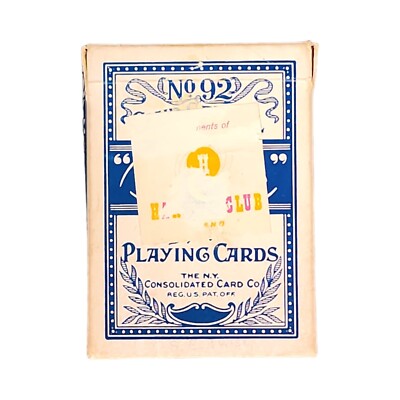 Bee No 92 Club Special Poker Playing Cards Back No 67 Extra Selected Open Box