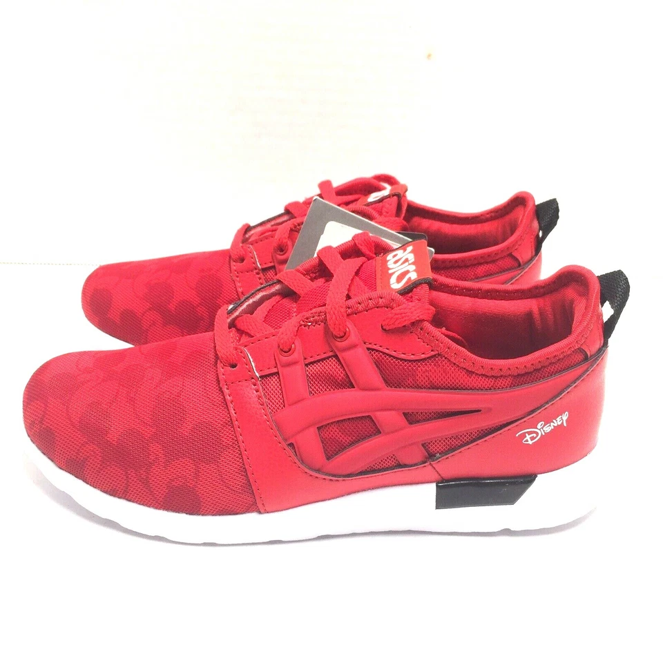 亚瑟士 Kid Tiger GelLyte Hikari 米老鼠 90 周年全新迪士尼尺寸 2 红色 — 第 4/4 张图片