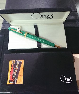 FOUNTAIN PEN OMAS GREEN GREEN 01