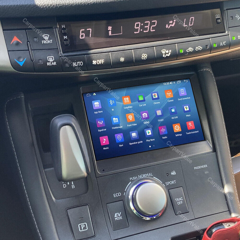 For 2011-2018 LEXUS CT200H CT200 Apple CarPlay Radio Android 13