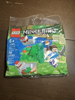 LEGO 30393 Minecraft Steve and Creeper Polybag Set (Sealed)