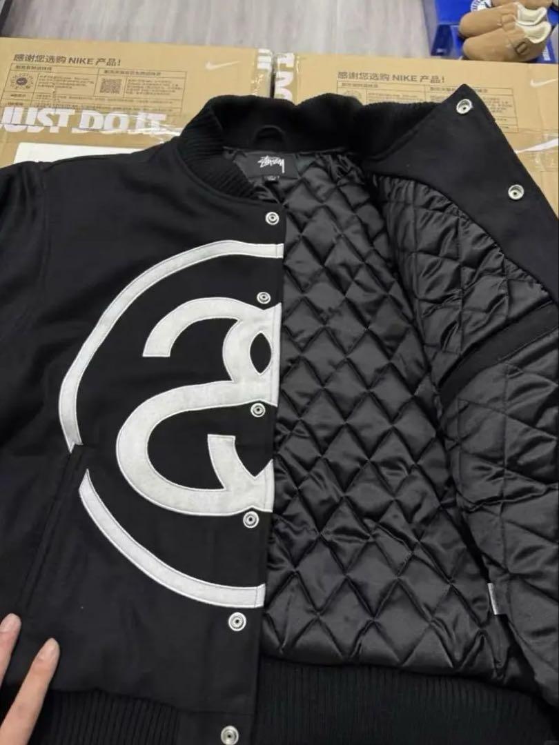 Stussy Link Varsity Jacket Black | eBay Stussy Link Varsity Jacket Black | eBay