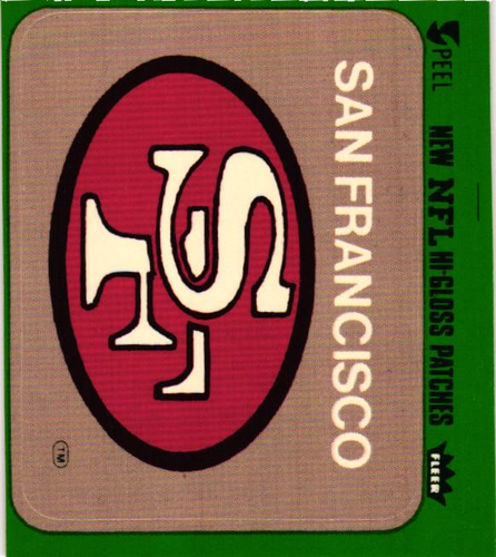 1980 Fleer NFL Team Action Football Logo Aufkleber/Sie wählen Karten/Kaufen 2+ sparen 10 % - Bild 57 von 65