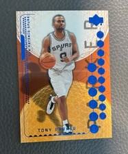 2003-04 Upper Deck Triple Dimensions Basketball #76 Tony Parker - Spurs