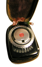 General Electric GE PR-1 Light Exposure Meter With Case Photography Tested