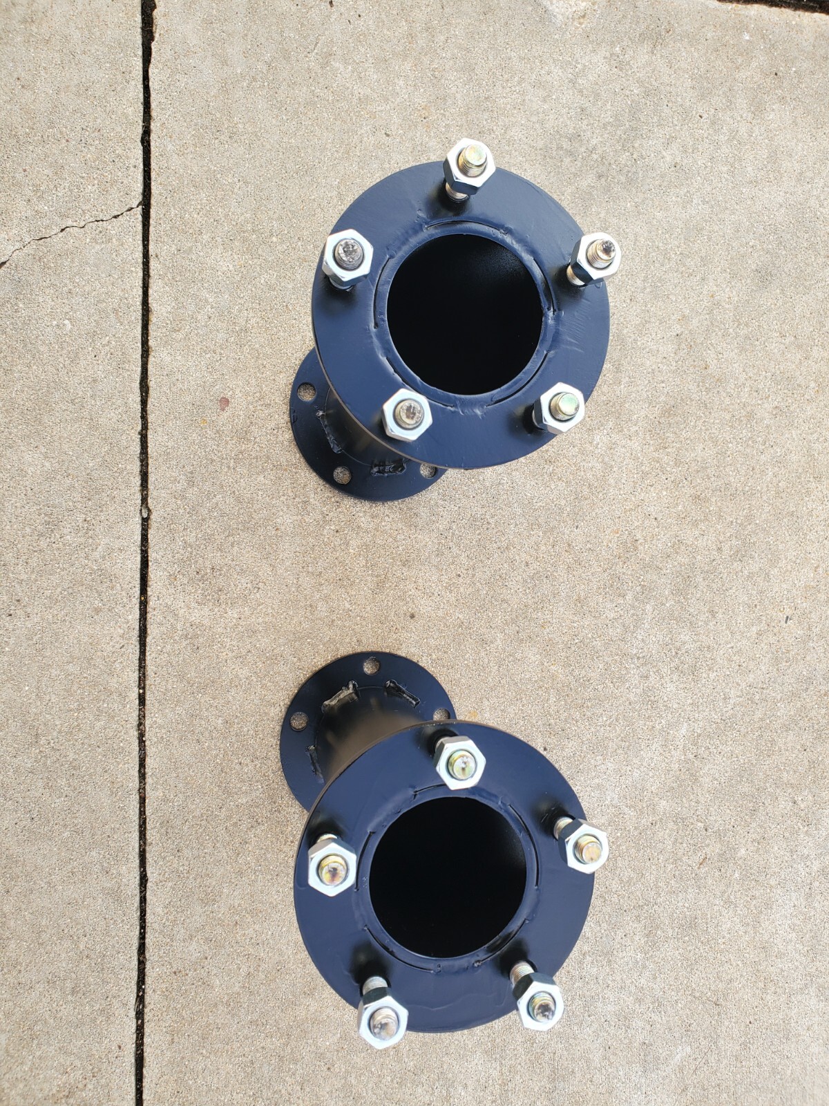 Garden Tractor Dual Wheel Adapters 5x4.5 Five Lug Deere Massey Cub