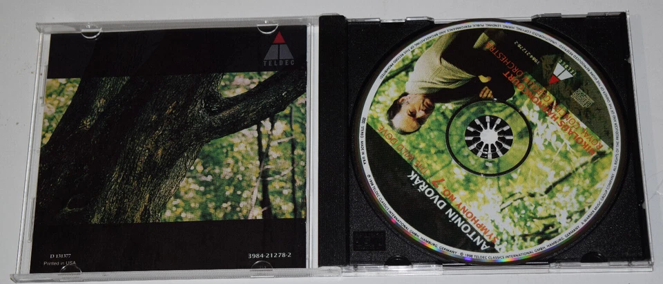 Dvorak Symphony No.7 The Wild Dove НИКОЛАУС ХАРНОНКУР Оригинальный Teldec CD 1998 - Изображение 2 из 4