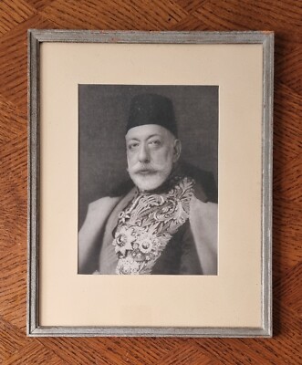 Schön gerahmter Druck / El Ghazi Sultan Muhammed Reschad Chan V - Turkey - 1.WK