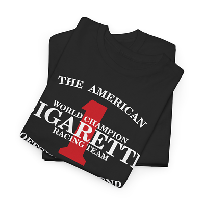 Cigarette Racing Team Logo Men's T-Shirt American Tee Shirt
