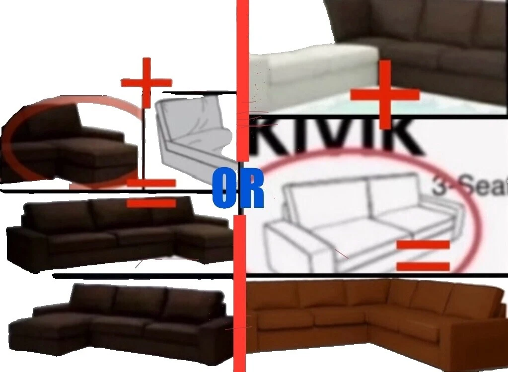 Fundas para Muebles IKEA Poliéster Marrón