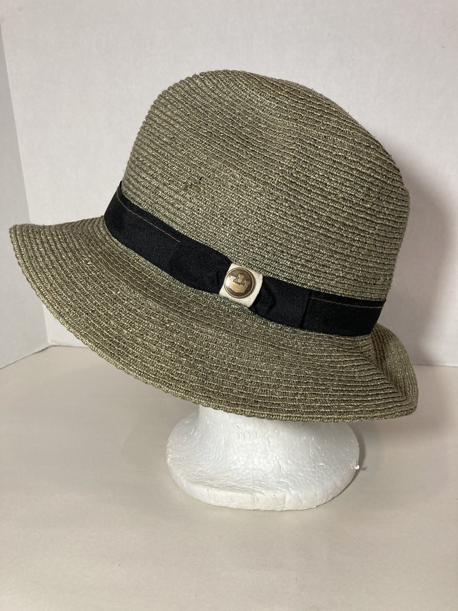 GOORIN BROS straw sun hat sz S Goorin Bros. Straw TRILBY Hat Natural Color Size Small | eBay main image 4
