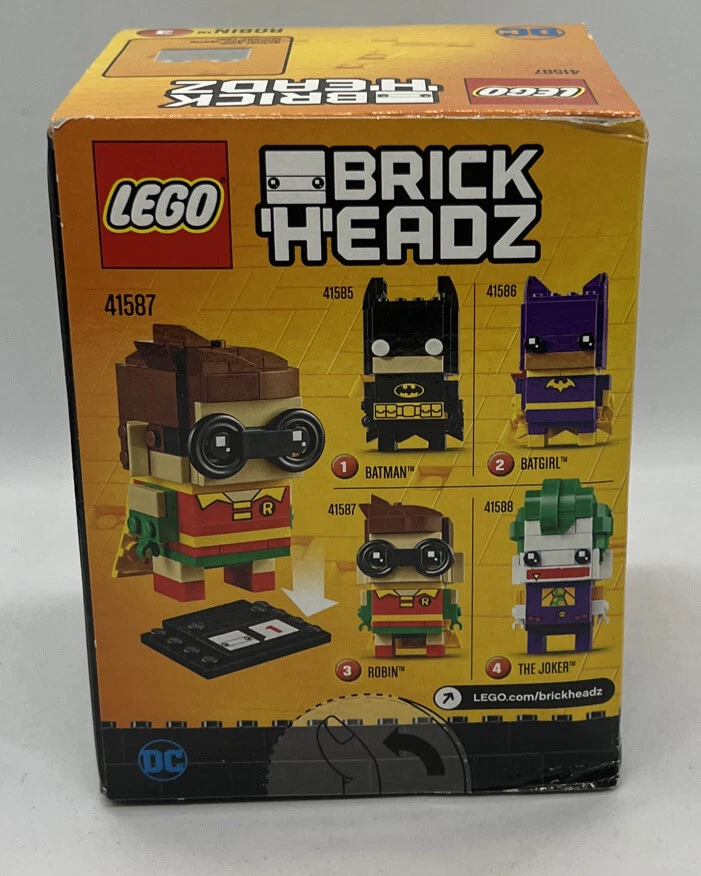 LEGO BrickHeadz Lego Batman Movie Robin 41587 Building Kit New & Sealed - Image 3 of 3