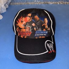 WWE Raw Smack Down Youth Hat Baseball Ball Cap ADJUSTABLE