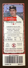 Boston Red Sox 4/18/2011 ticket stub vs Toronto Blue Jays - Rico Petrocelli