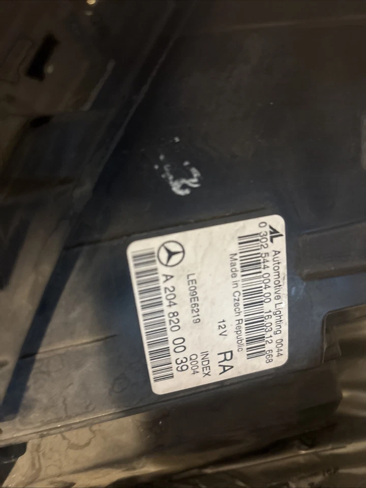 Fits 2012-2014 Mercedes-Benz W204 C350 COUPE Projector Headlights LED Switchback - Image 4 of 4