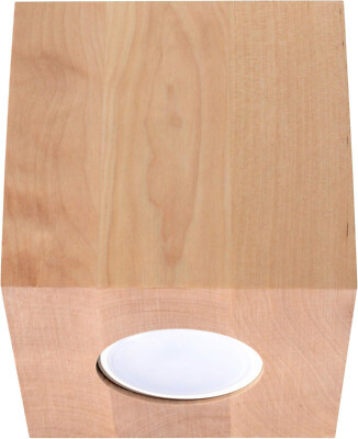 Sollux Lighting Quad Deckenleuchte | Modernes Design Mit Rechteckigem Schirm |